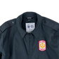 US Army Black Windbreaker Jacket - Medium S