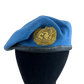 British Army UN Peacekeeper's Blue Beret w/ Patch - Medium