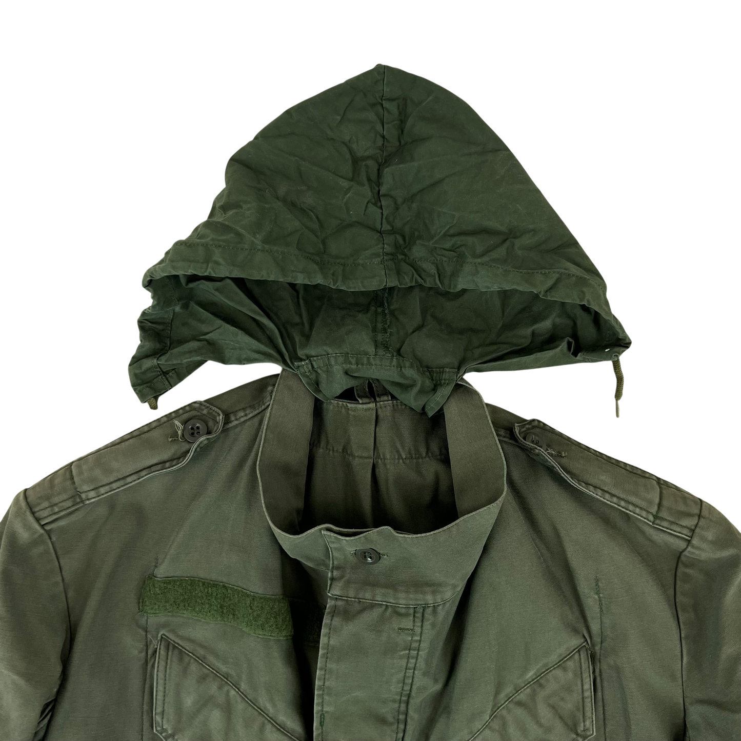 Belgian Army M64 Olive Green Field Jacket - X Large