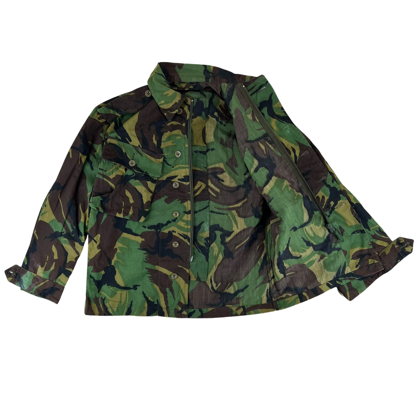 British Army 90's DPM Camo No.9 Dress Tropical Combat Jacket - Small 160/88