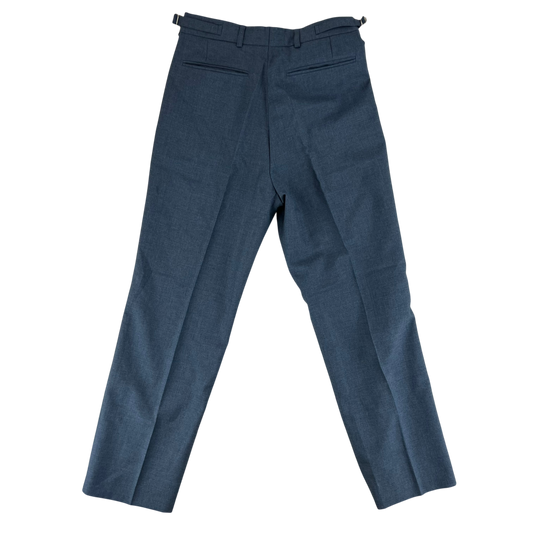 British RAF 72 Pattern Lightweight Blue-Grey Dress Trousers - W31 L31