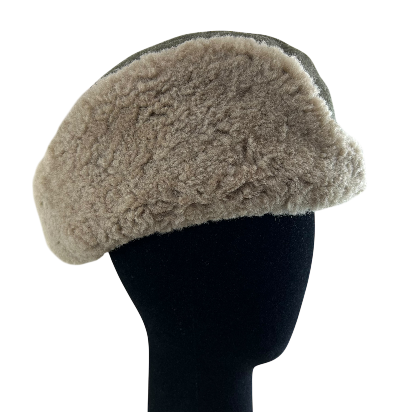 Swedish Army WW2 M43 Wool Ushanka Cap - Small 56cm