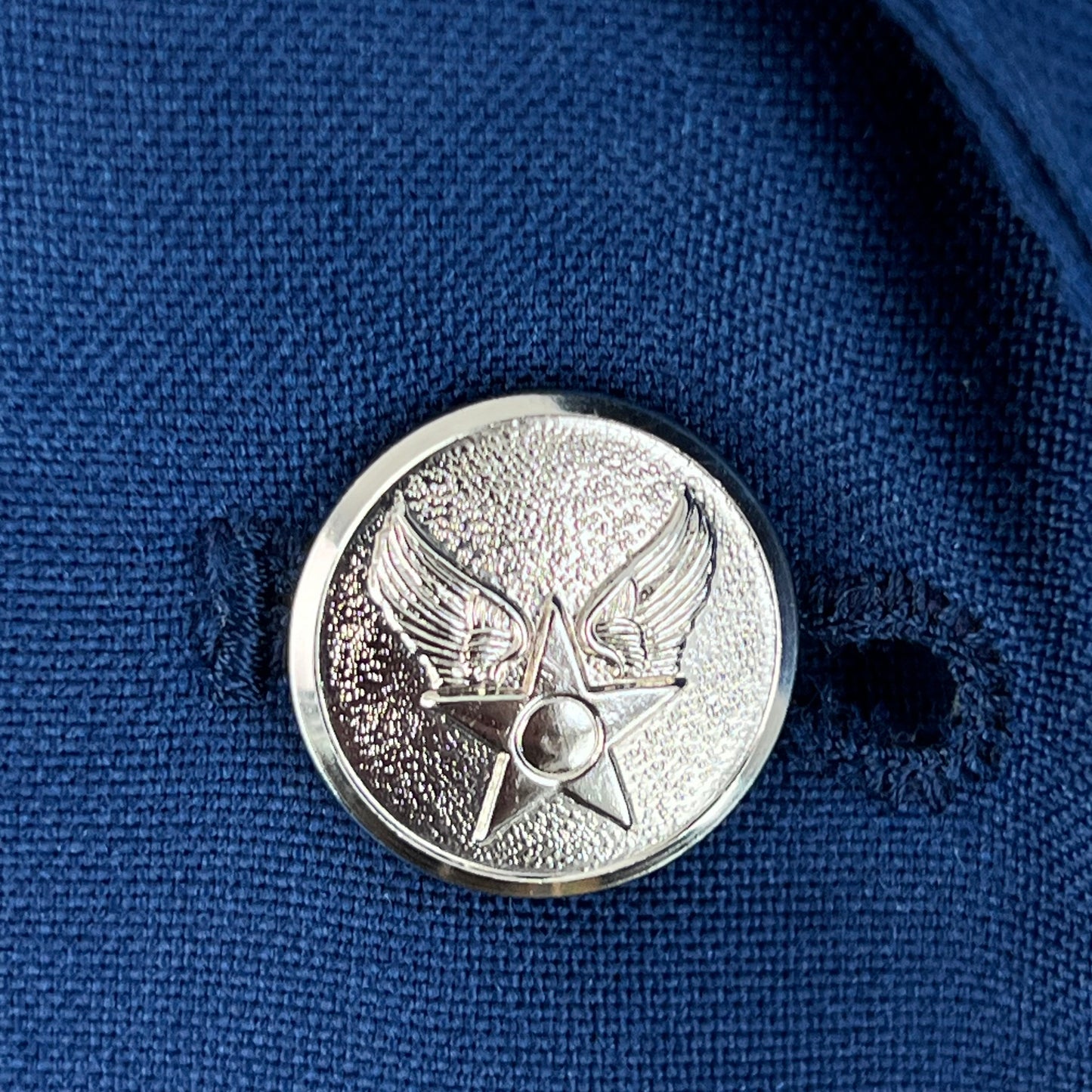 US Air Force Women's Blue Serge Service Dress Jacket - Medium 16L