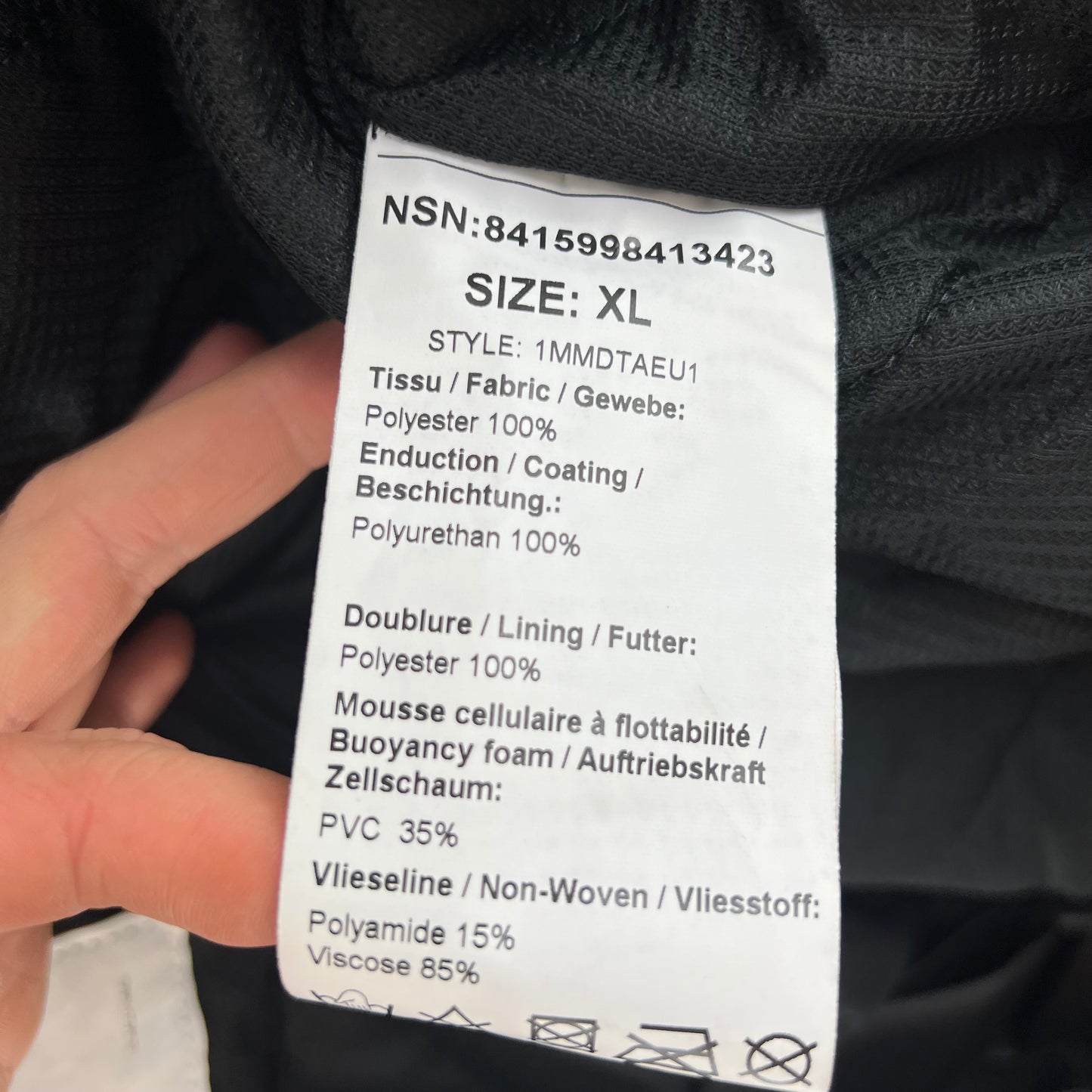 British Royal Navy Blue Upper Deck Jacket - X Large