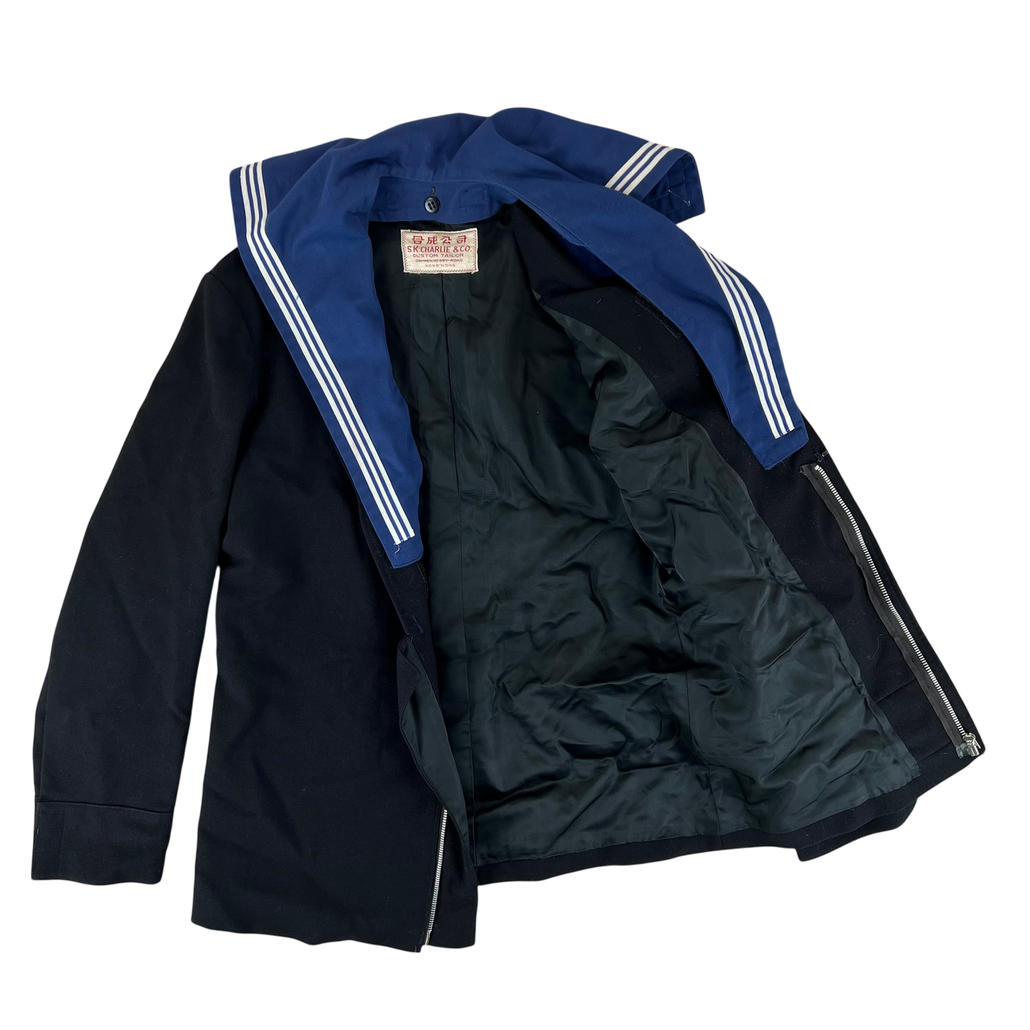 British Royal Navy 60's Class II Jumper Sailor's Top - Medium