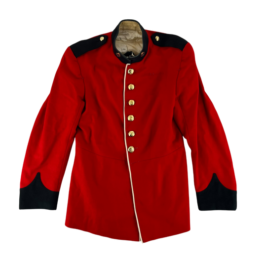 British Army Red Tunic Jacket - Queen's Division Normandy Band - Medium
