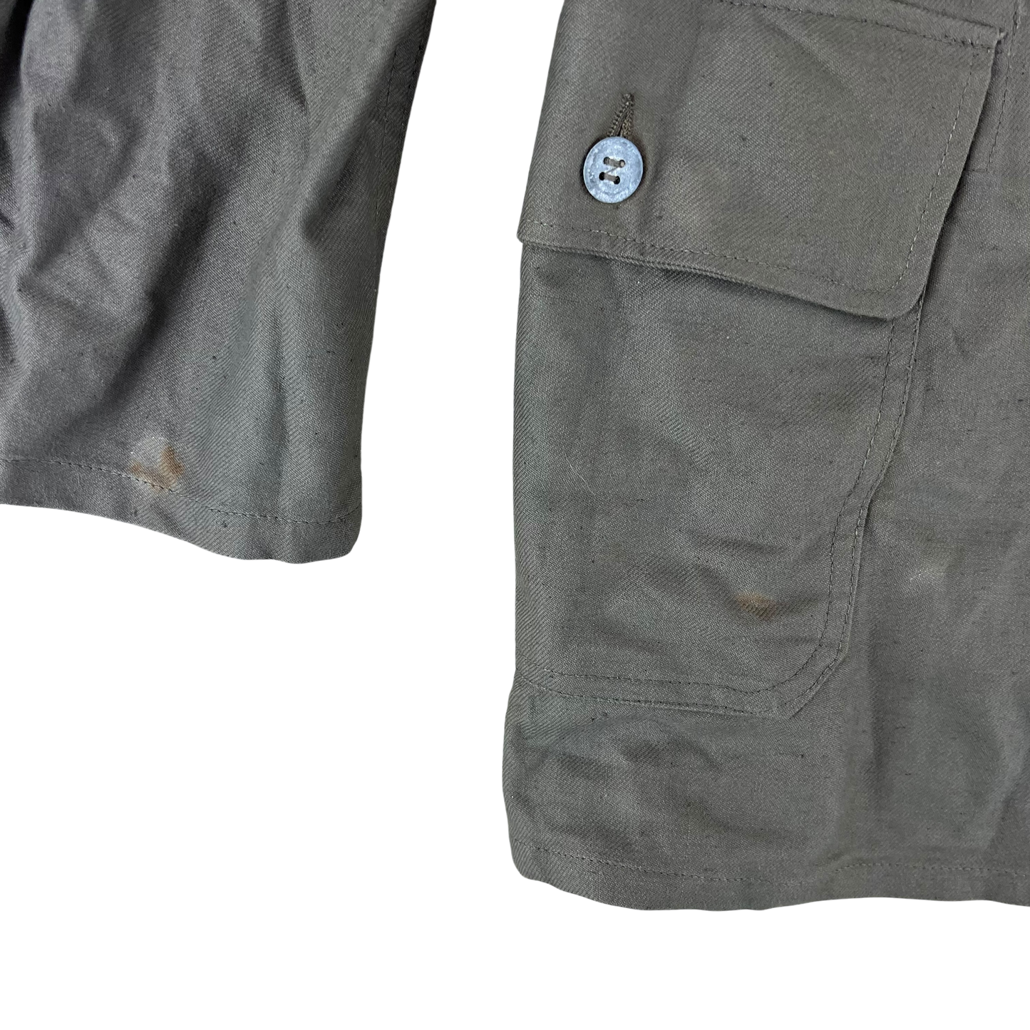 Swedish Army M40 "Grötrock" Brown Work Jacket - Medium