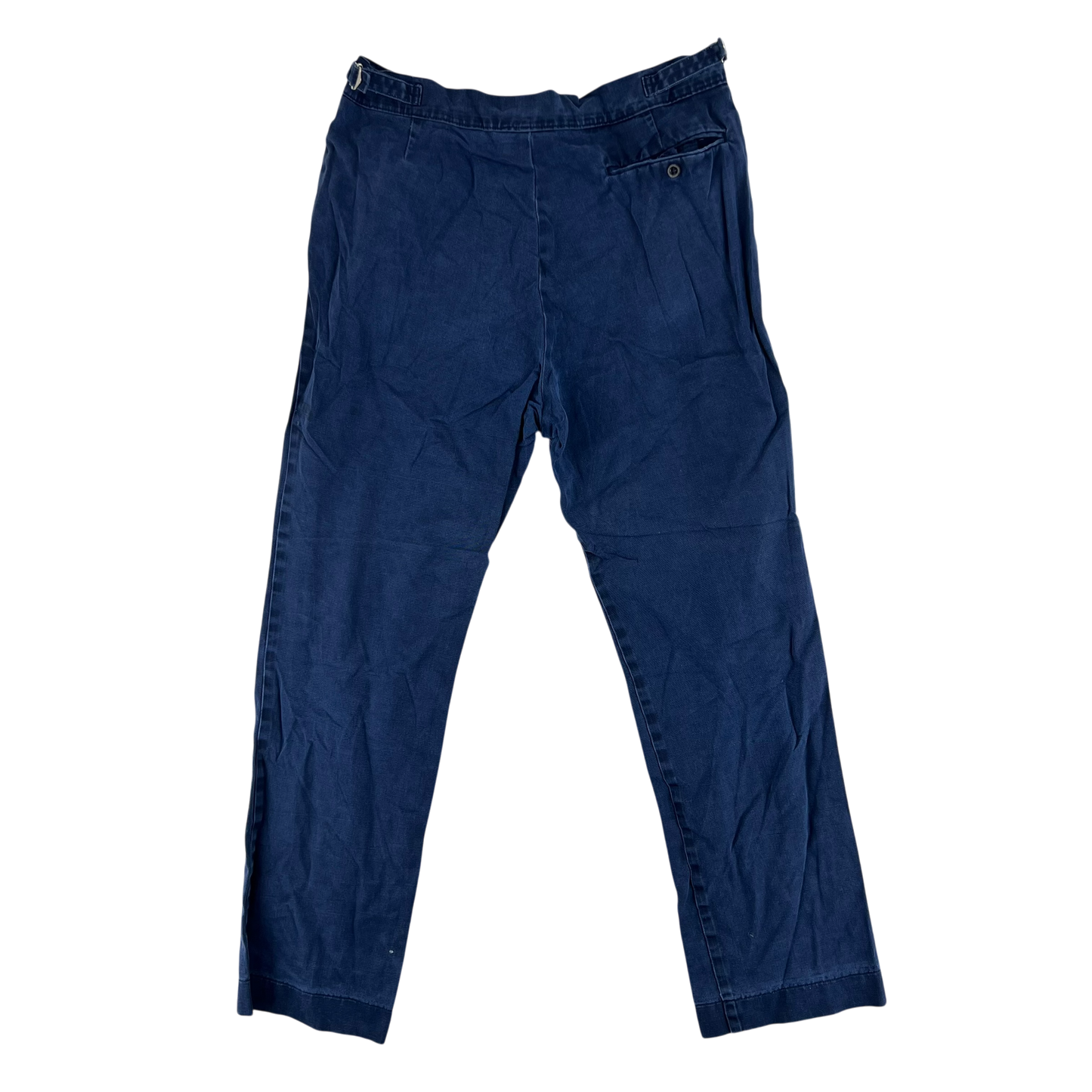 British Royal Navy Poly-Cotton Working Dress Trousers - W36 L30.5