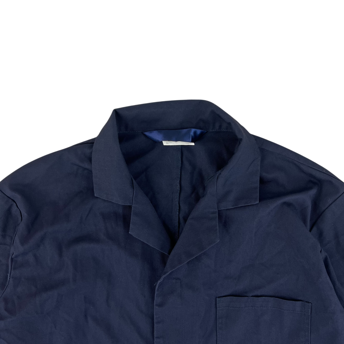 British Royal Navy Blue Dust Coat Overall - Medium