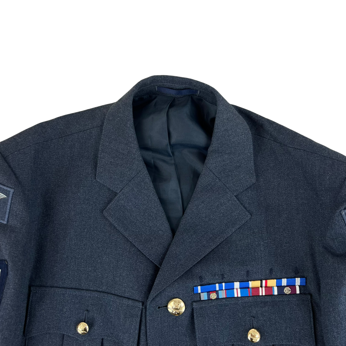 British Royal Air Force No. 1 Dress Jacket w/ Belt - Large 108L