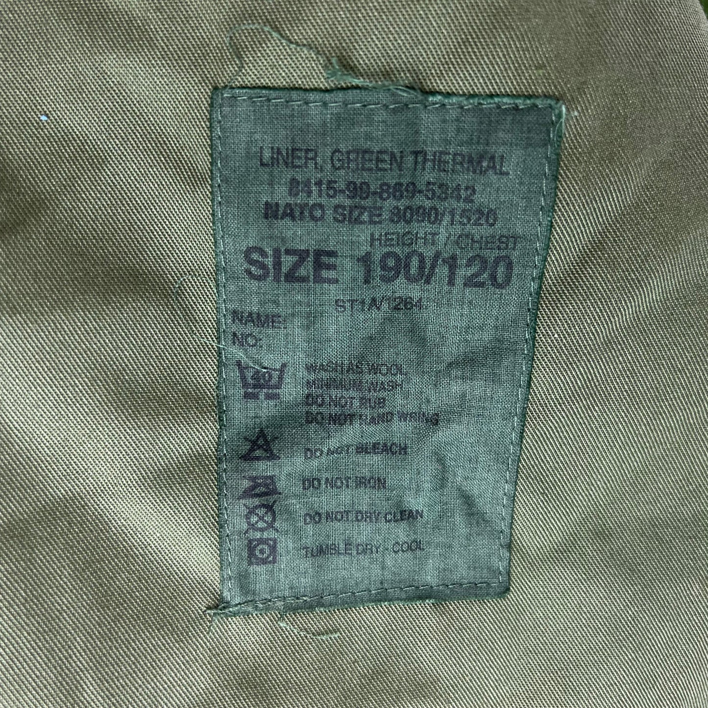 British Army Green Thermal Fleece - X Large 190/120