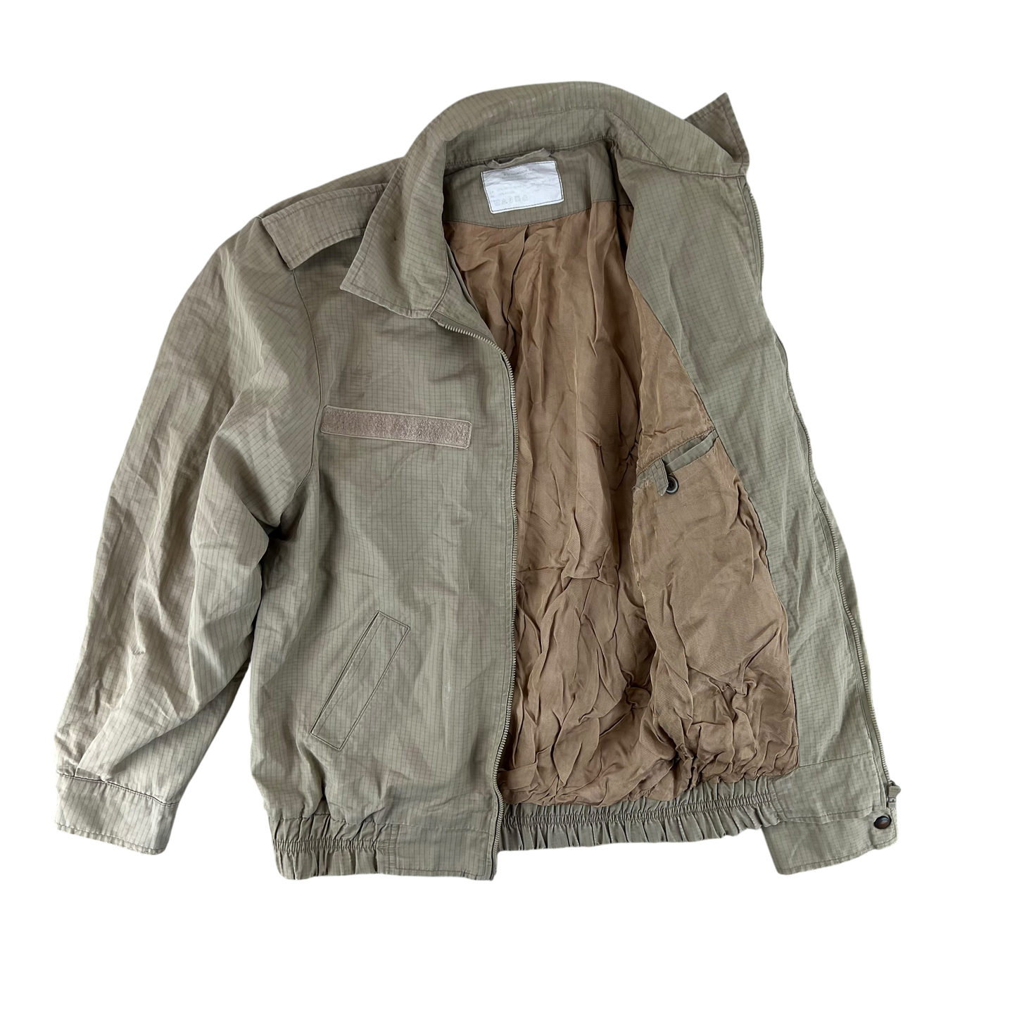Romanian Army Tan Ripstop Blouson Jacket - Medium