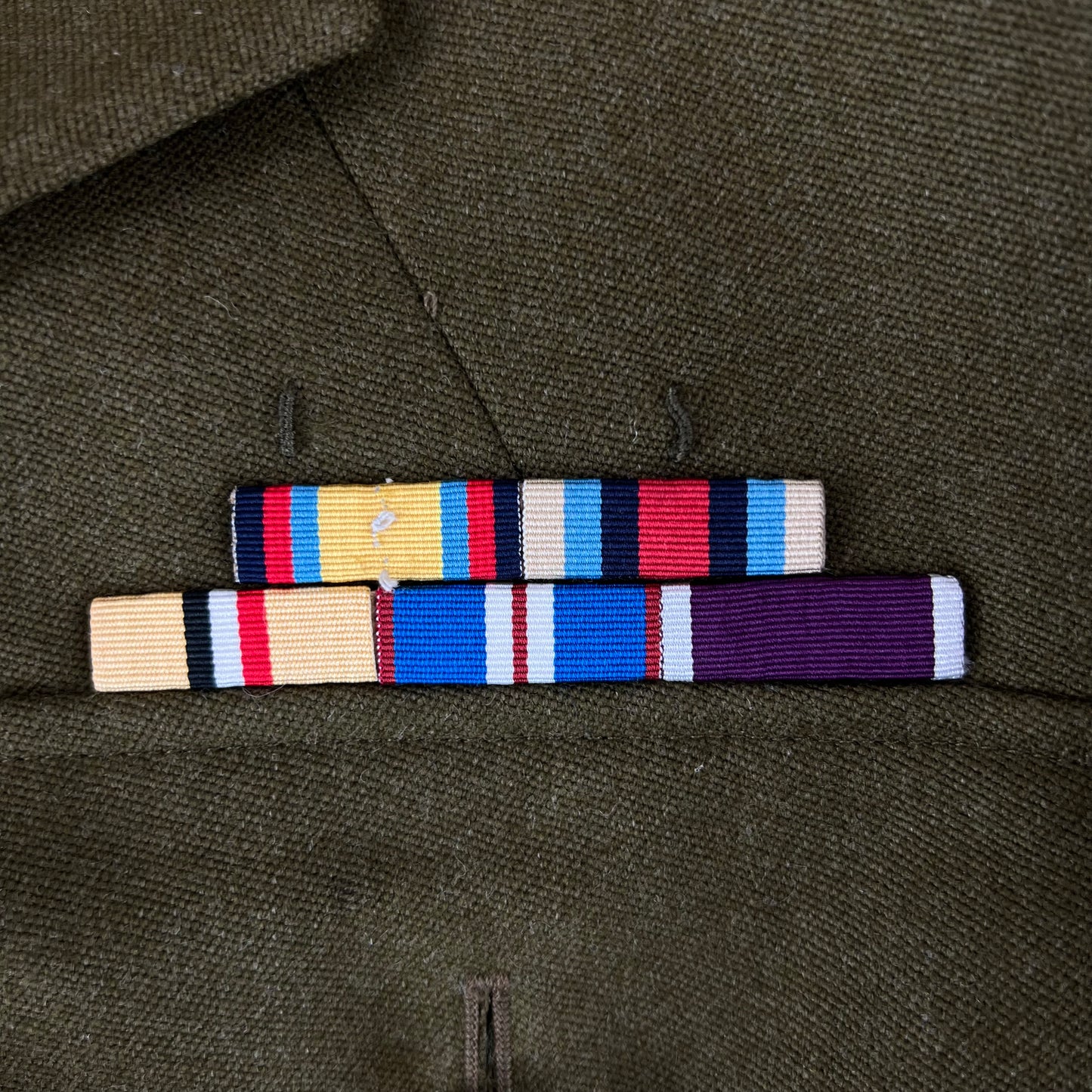 British Army No. 2 Dress Olive Green Jacket - RLC - Medium