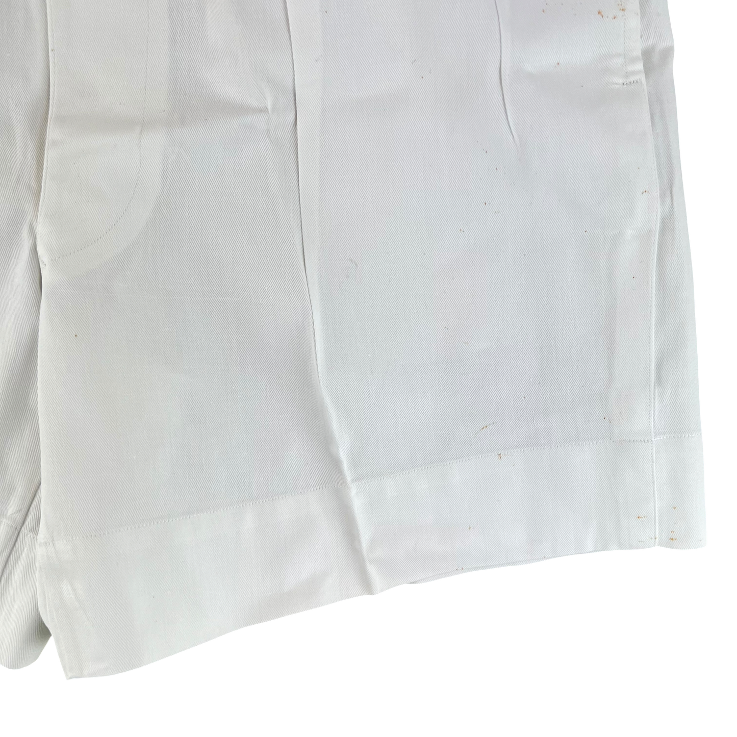 British Merchant Navy 50s Tropical White Shorts - W40