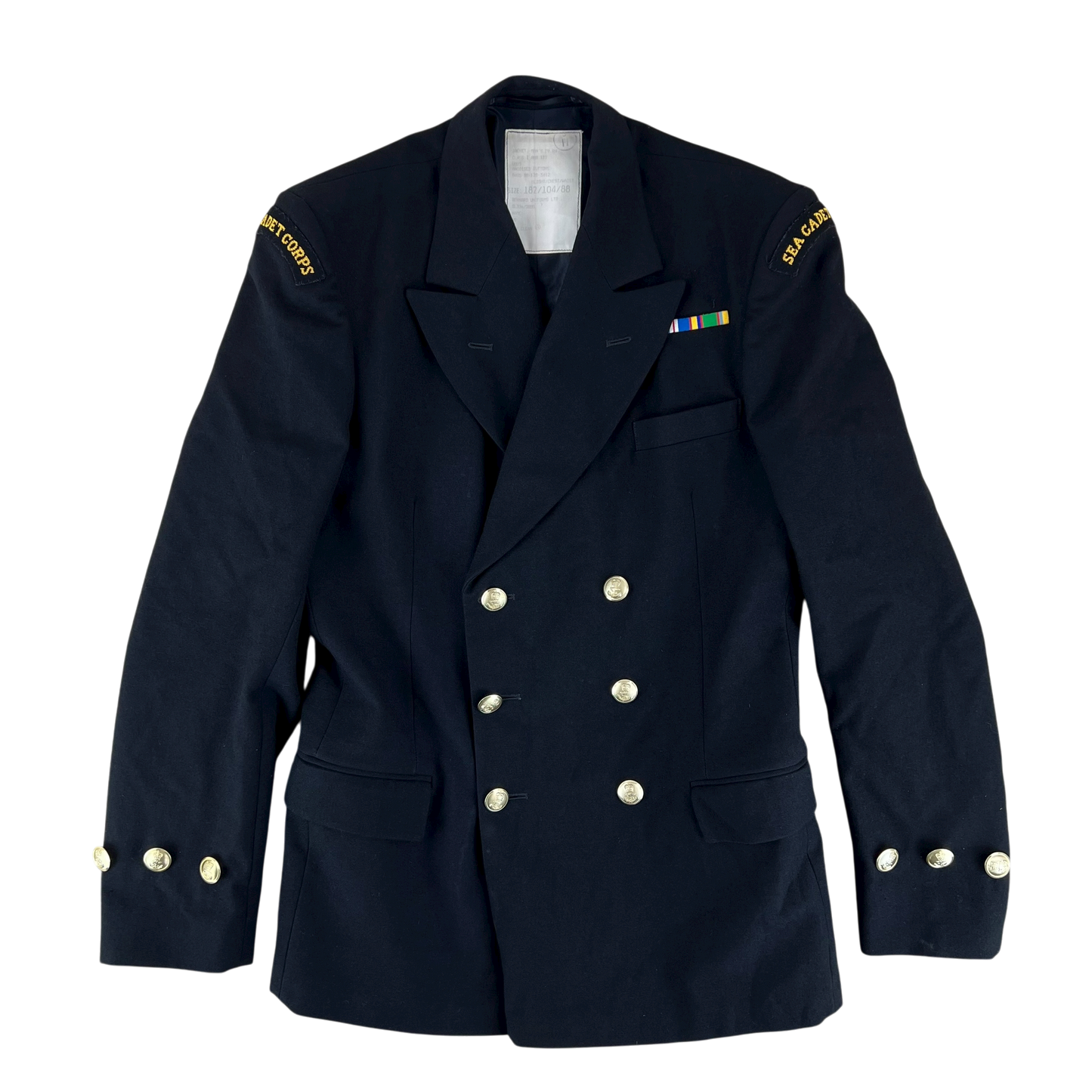British Royal Navy DB Class I & III Dress Jacket Blazer - Large 182/104