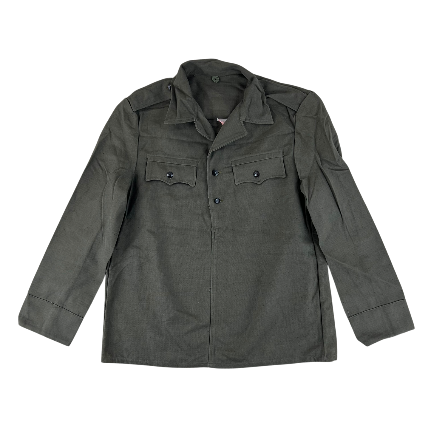 Bulgarian People's Army Olive Drab Cossack Shirt - Medium
