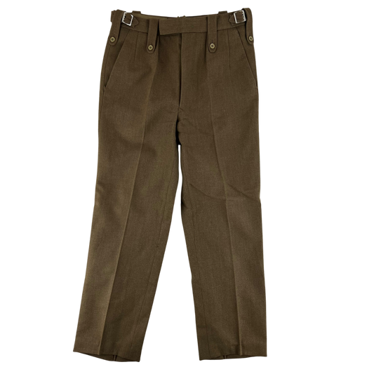 British Army Brown Officer's No. 2 Dress Trousers - W34 L30.5