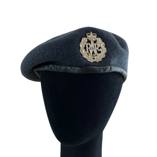 British Royal Air Force RAF Beret w/ Badge - Large 59cm