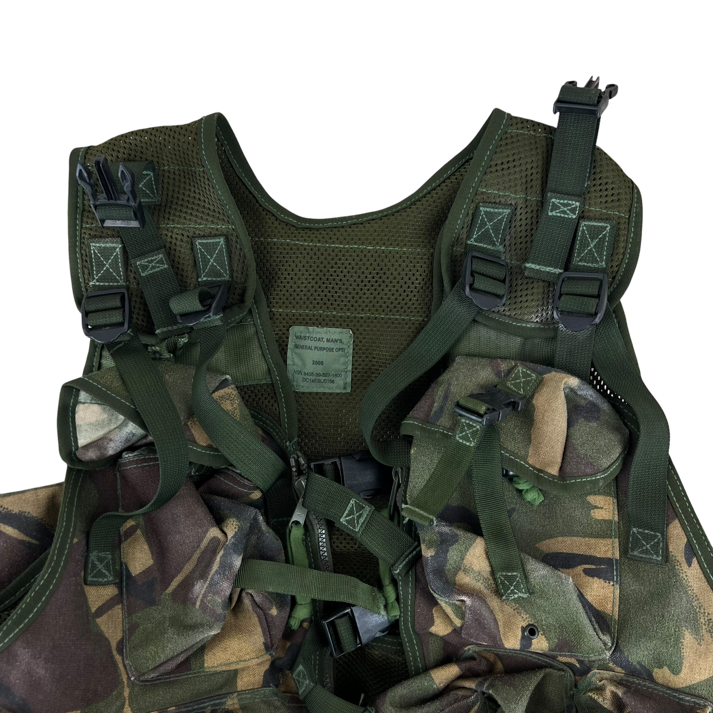 British Army Waistcoat Tactical Vest DPM Camouflage GP OPS