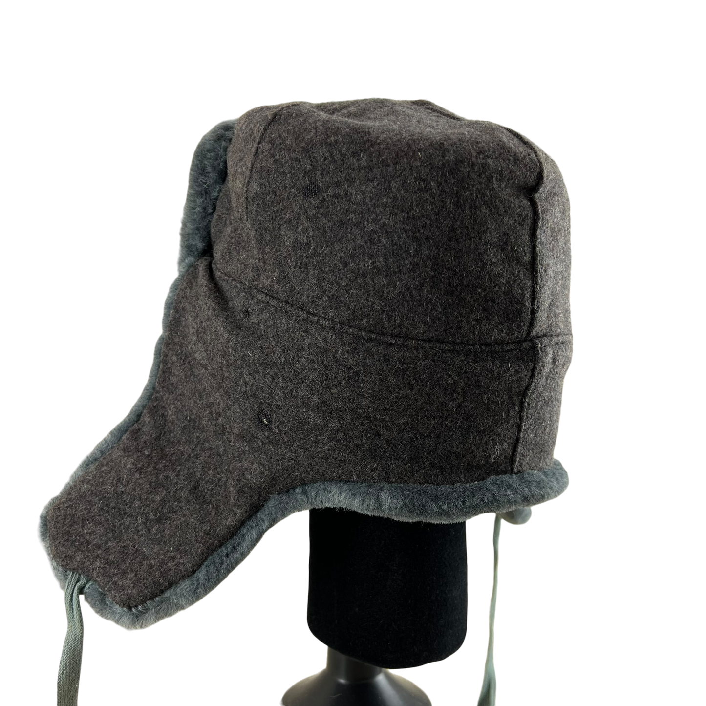 Soviet Red Army Officer's Grey Ushanka - Small