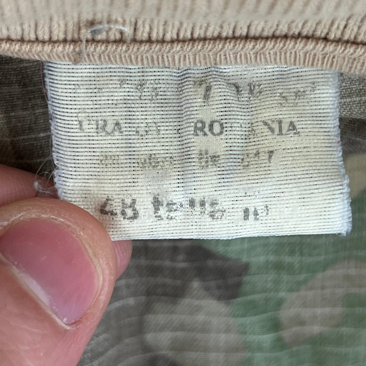 Romanian Army M2017 Woodland Camouflage Polo Top - Medium