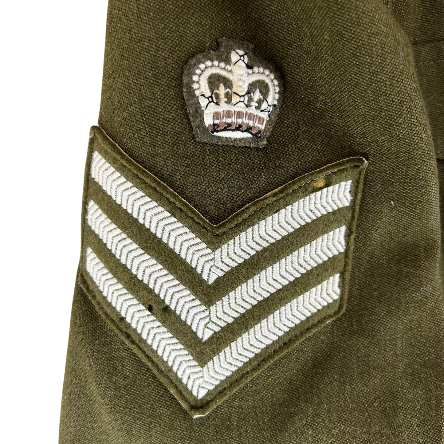 British Army 1980 Pattern No. 2 Olive Green Dress Jacket - RAPC - Large 180/112