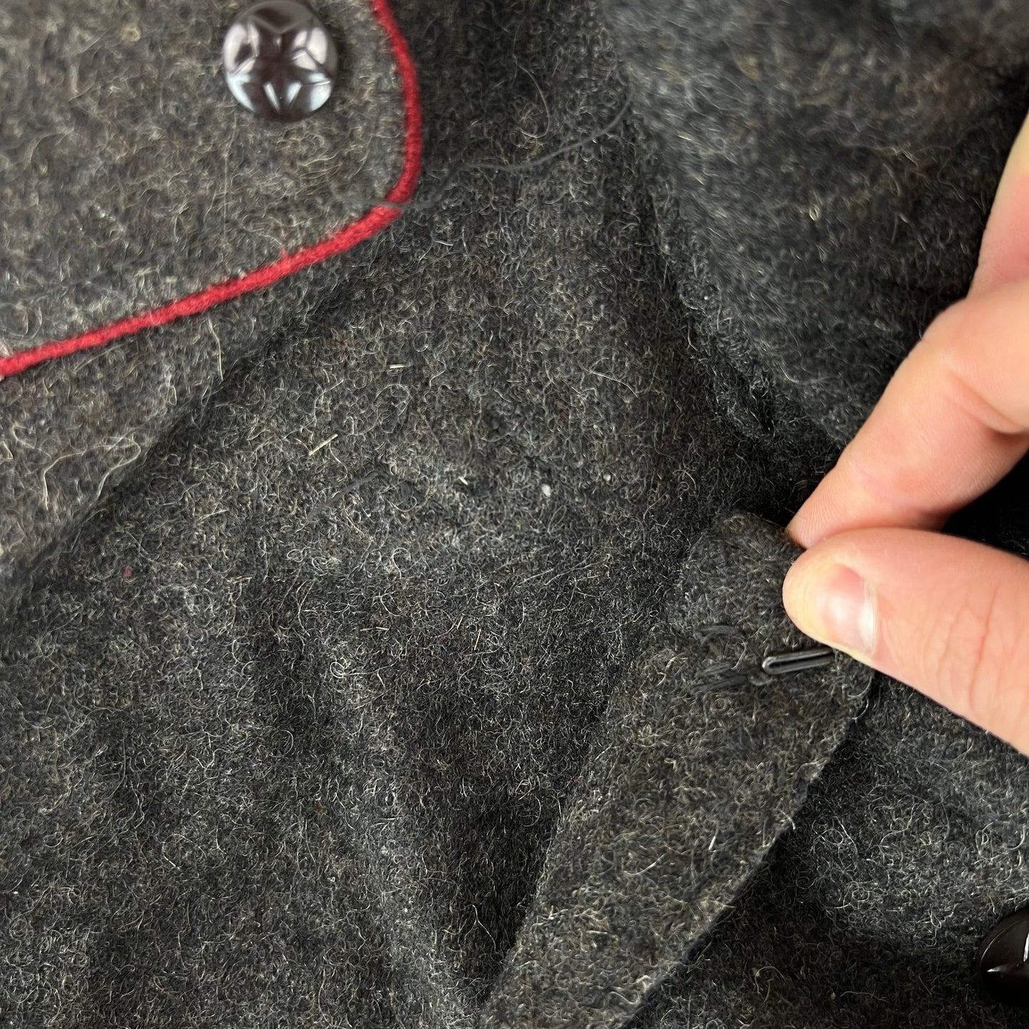 Bulgarian People's Army 60s Grey Wool Greatcoat - Large