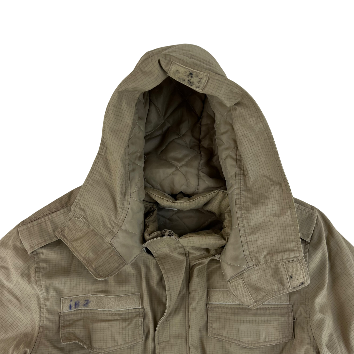 Romanian Army Tan Thermal Ripstop Parka Coat - Large