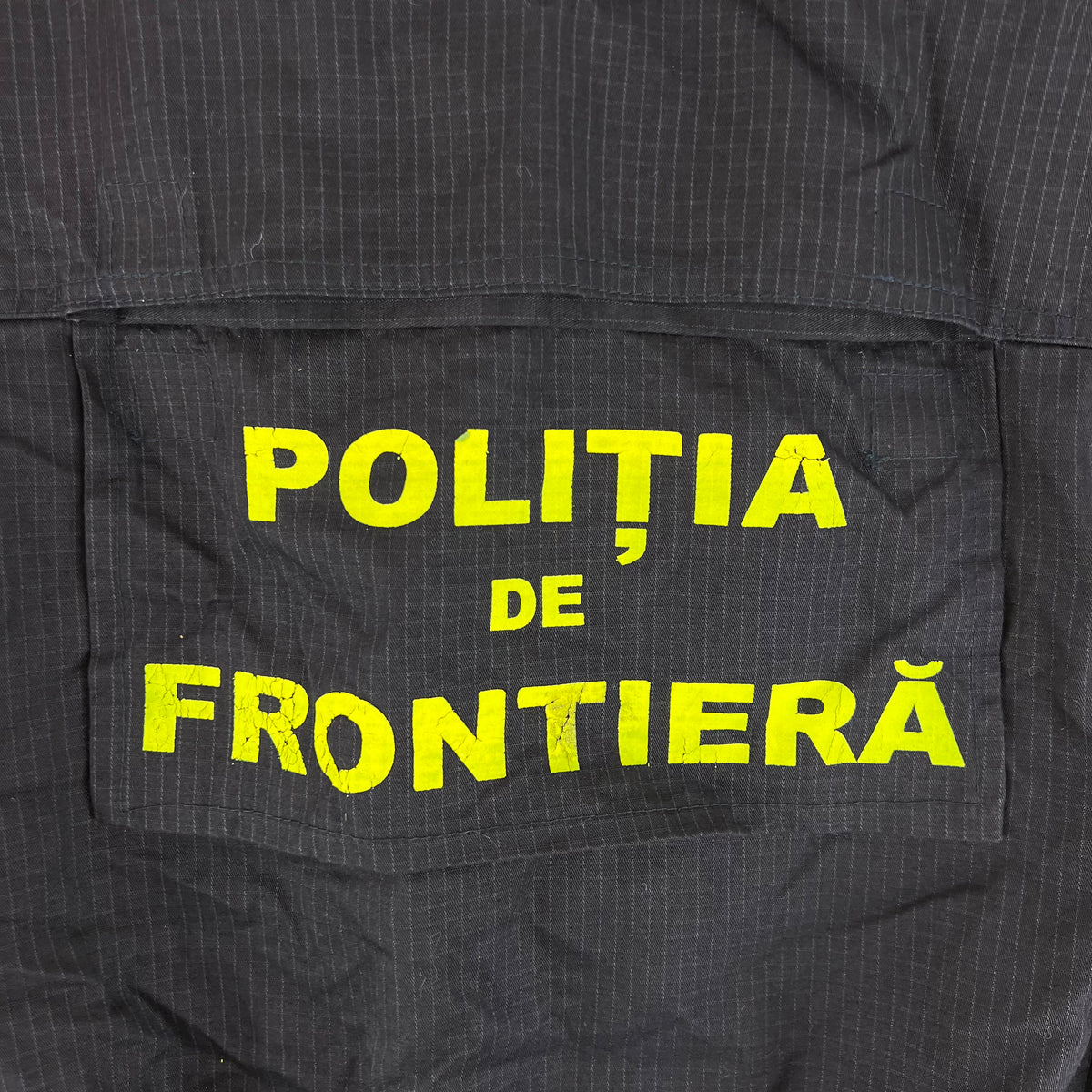 Romanian Army Navy Ripstop Jacket - Border Guards - Medium