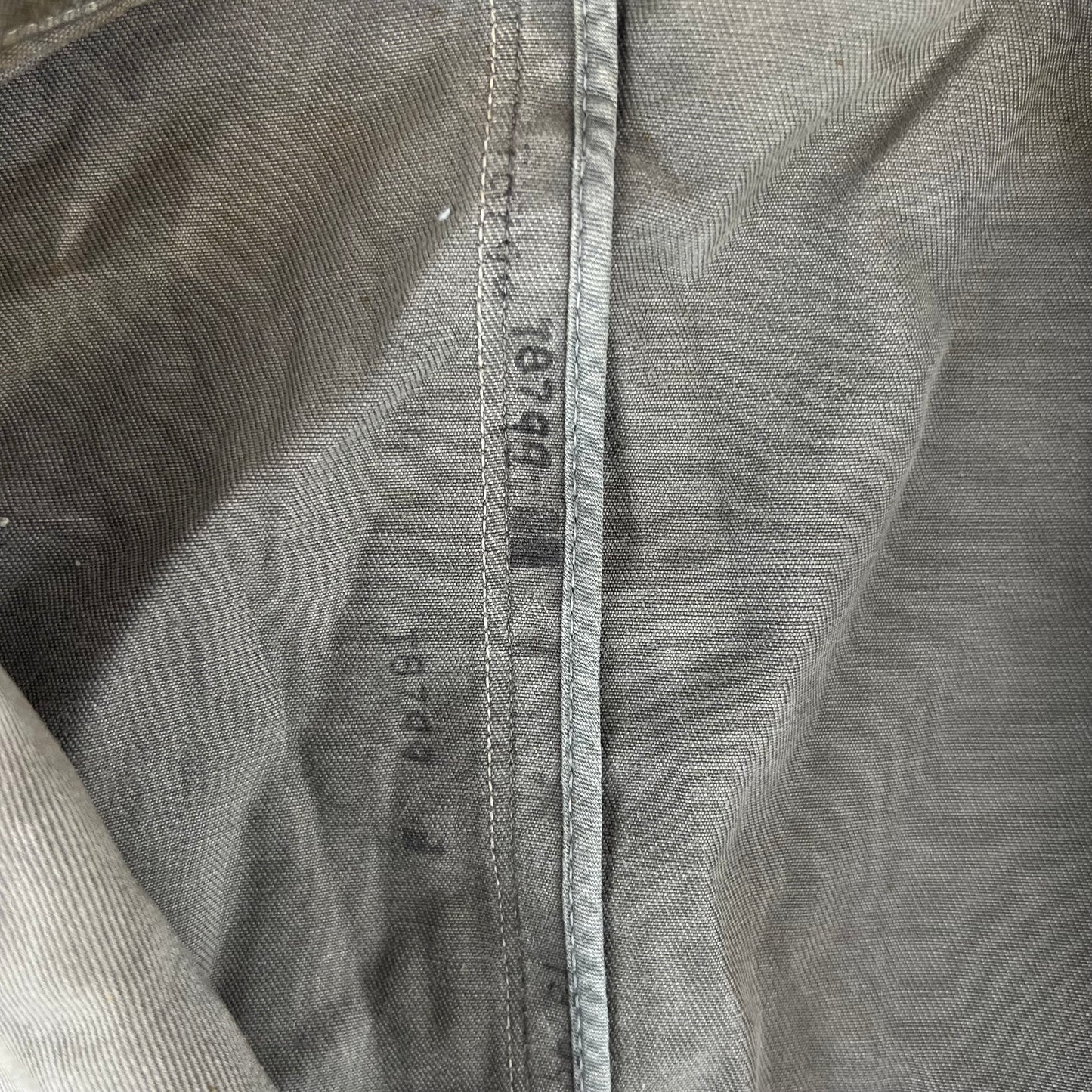 US Navy WW2 Chief Petty Officer's Grey Working Jacket - Medium