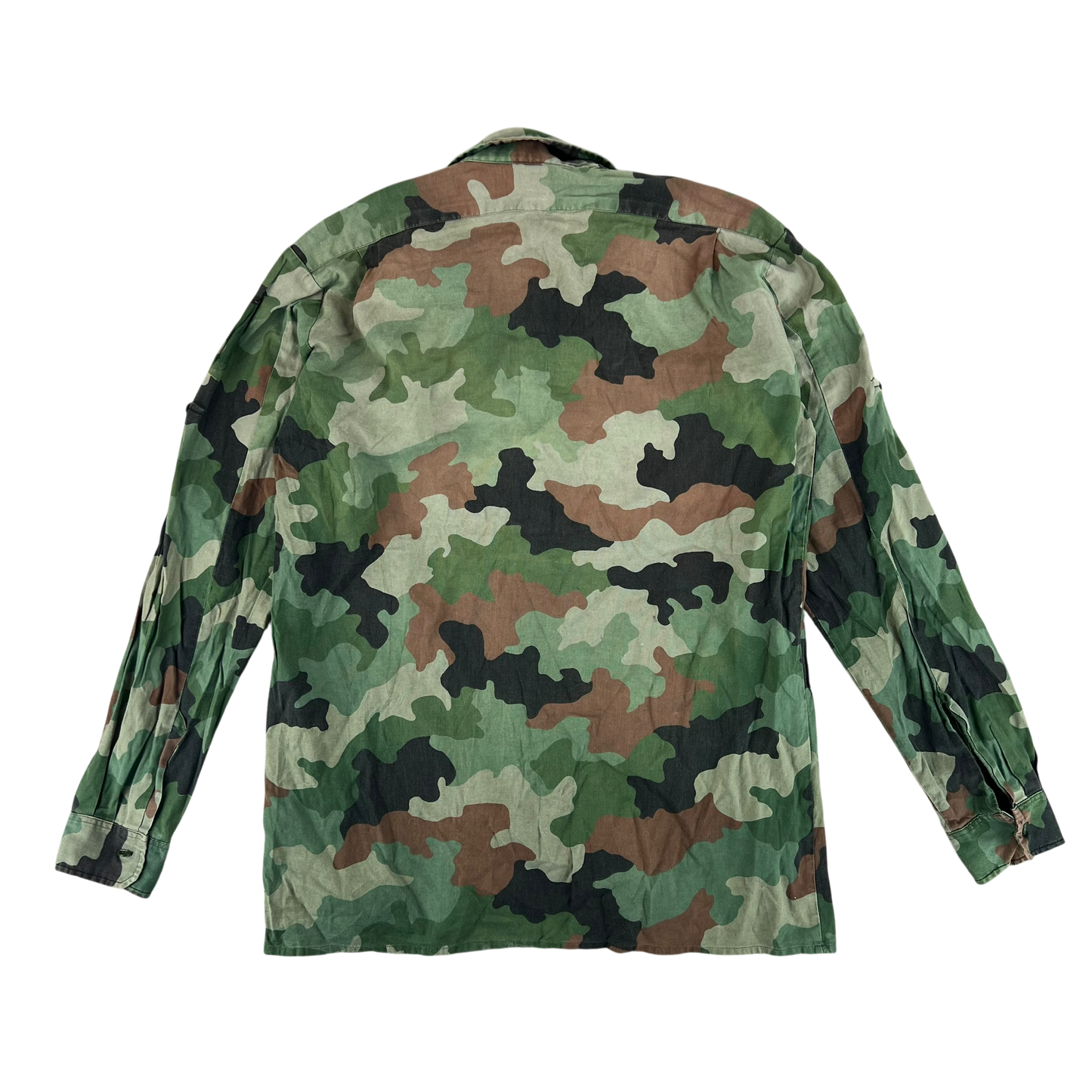 Serbian Army M93 Oak Leaf Camouflage Shirt - X Large