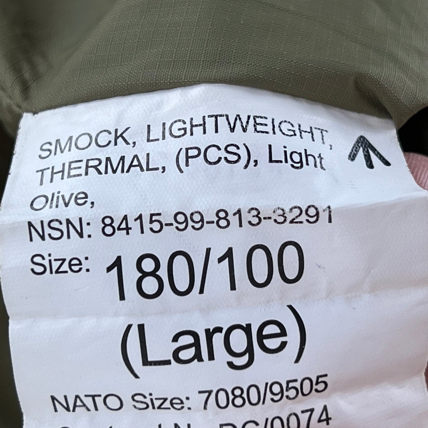 British Army Thermal Buffalo Pullover Smock - Large