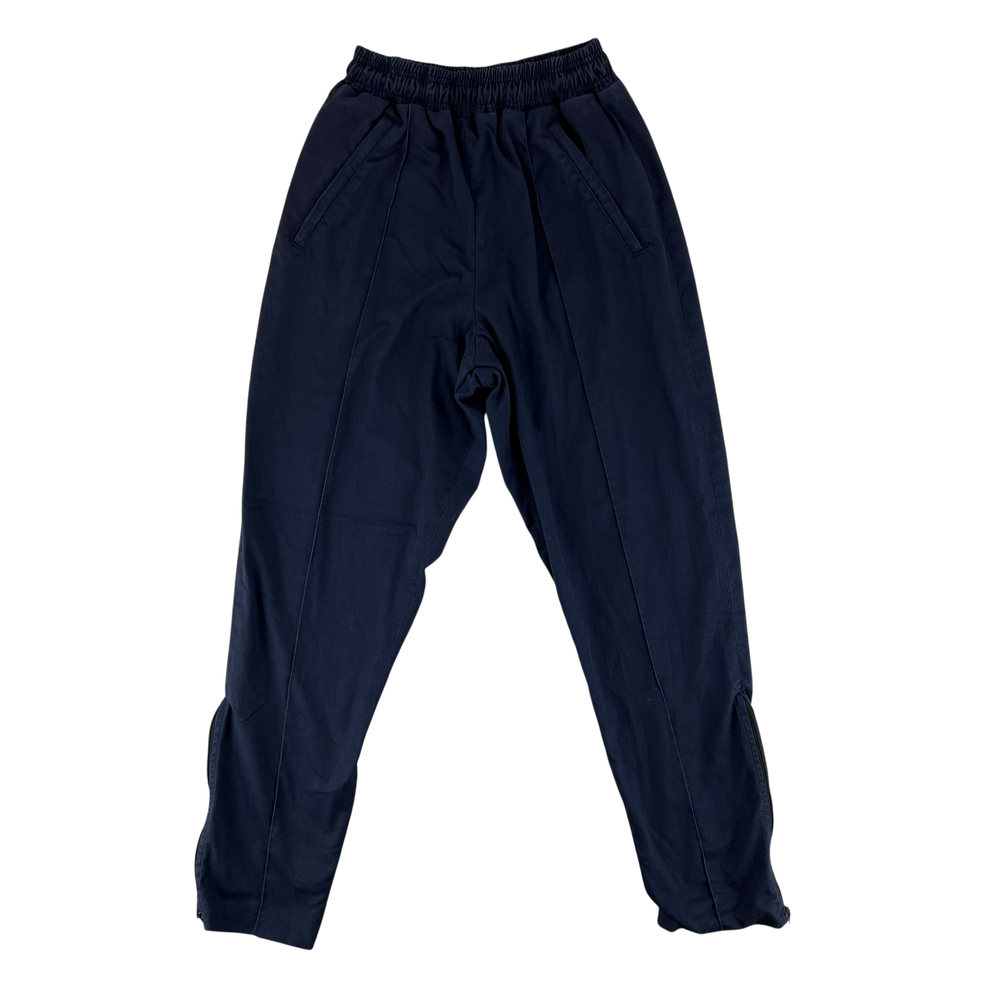 British Army / Tri-Services Navy Blue PTI Tracksuit Trousers - W30 L30.5