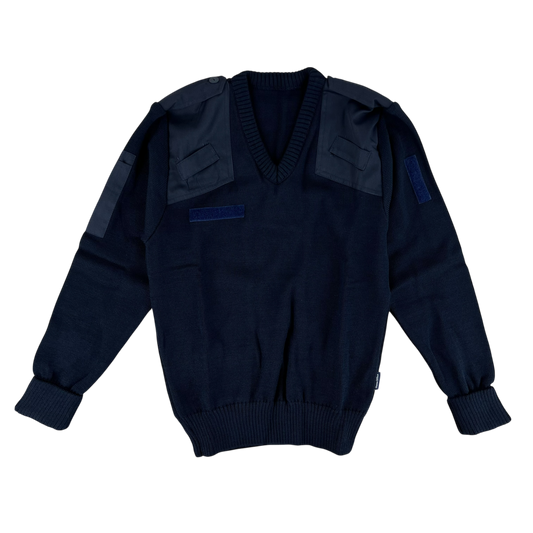 British Home Office Navy Pullover Jumper - Small