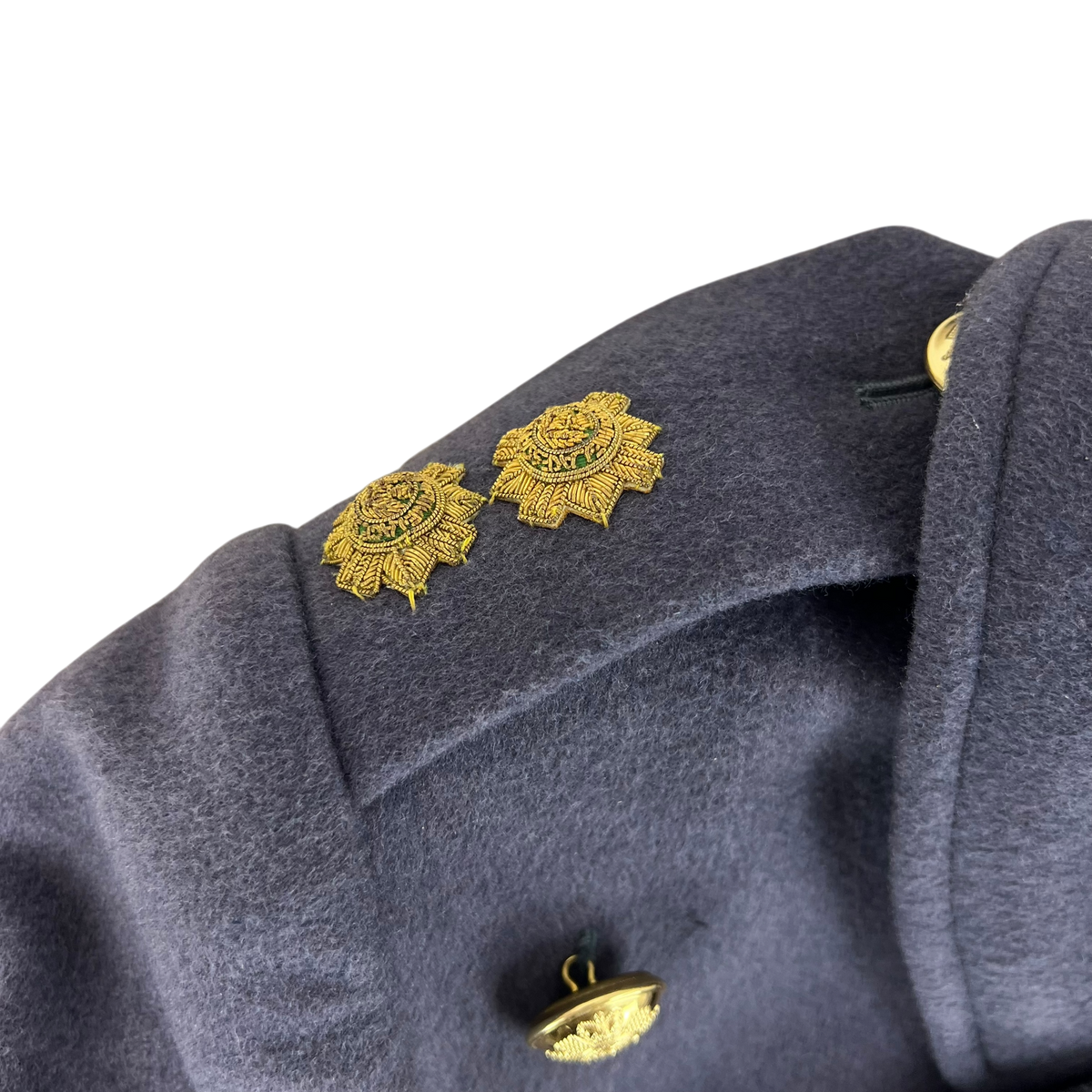 British Army Officer's Double Breasted Wool Greatcoat - Scots Guards - Small