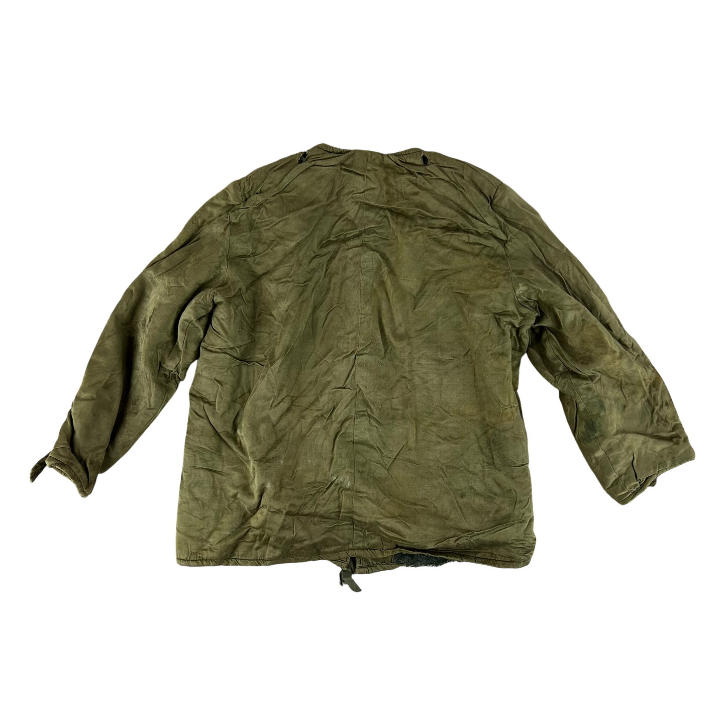 Greek Army M65 Faux Fur Jacket Liner - Medium