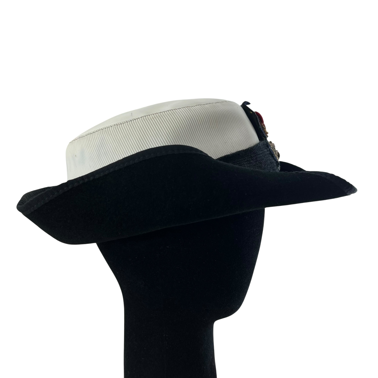British Royal Navy Women's Officer's Tricorn Dress Cap - X Small 54cm