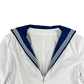 British Royal Navy Class II White Jumper Sailor's Top - Large 182/104