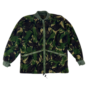British Army Woodland DPM Camo Thermal Fleece - X Large