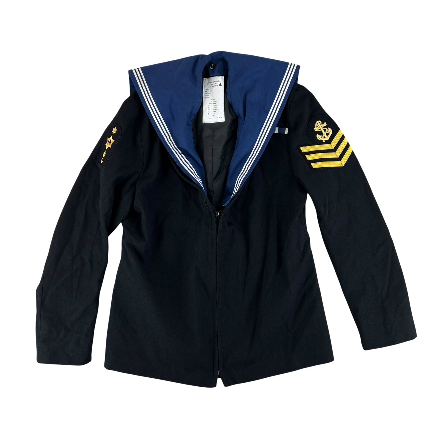 British Royal Navy Class II Jumper Sailor's Top - X Large 120L