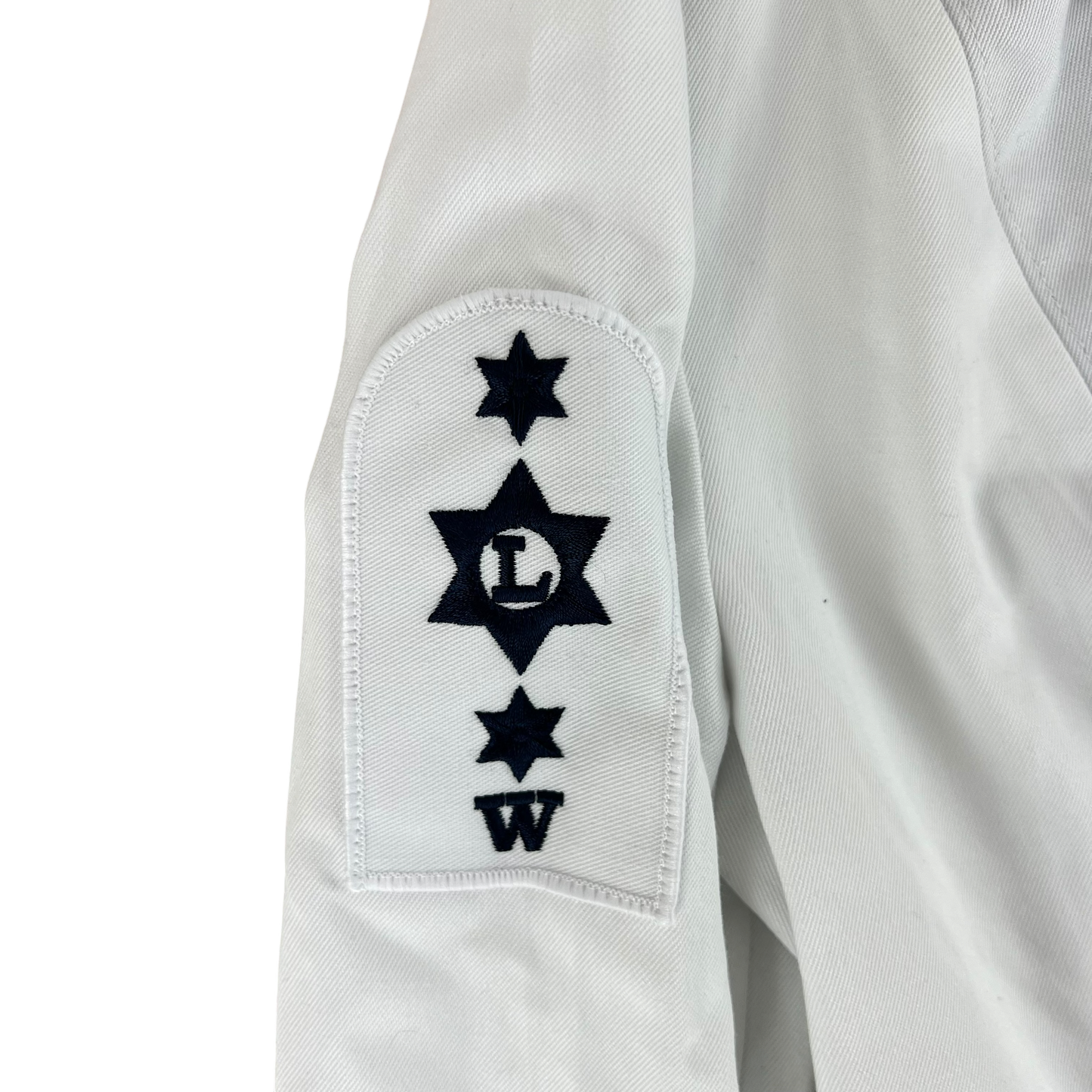 British Royal Navy Women's Class II White Jumper Sailor's Top - Medium 170/96
