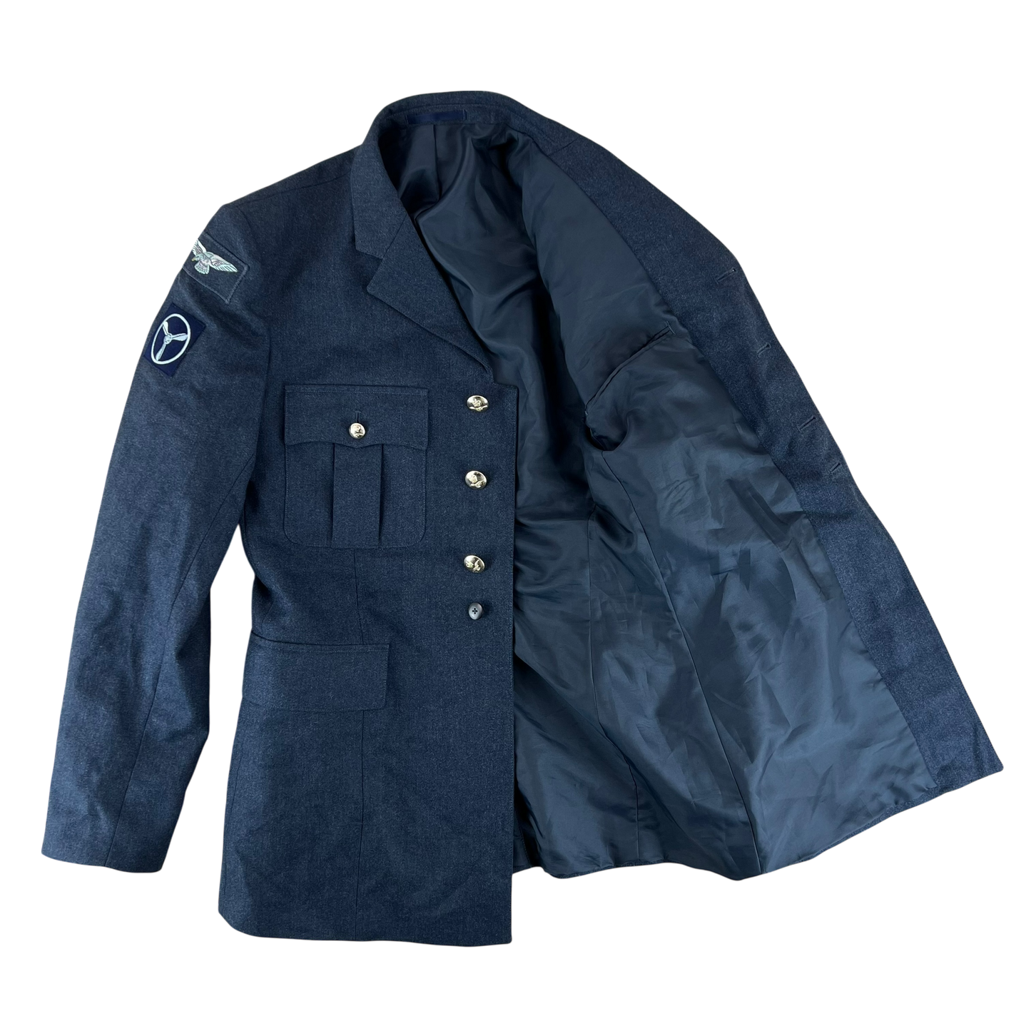 British Royal Air Force No. 1 O.A. Dress Jacket w/ Belt - Medium