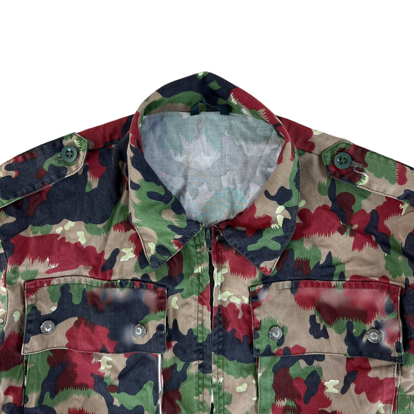 Swiss Army TAZ83 Alpenflage Camouflage Field Shirt - Medium