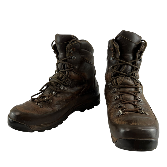 British Army Iturri Brown Cold Wet Weather Combat Boots - Size 10M