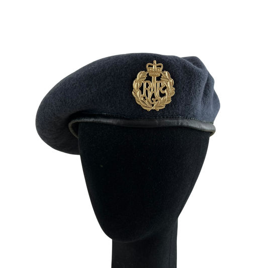 British RAF Beret w/ Badge - Small 56cm