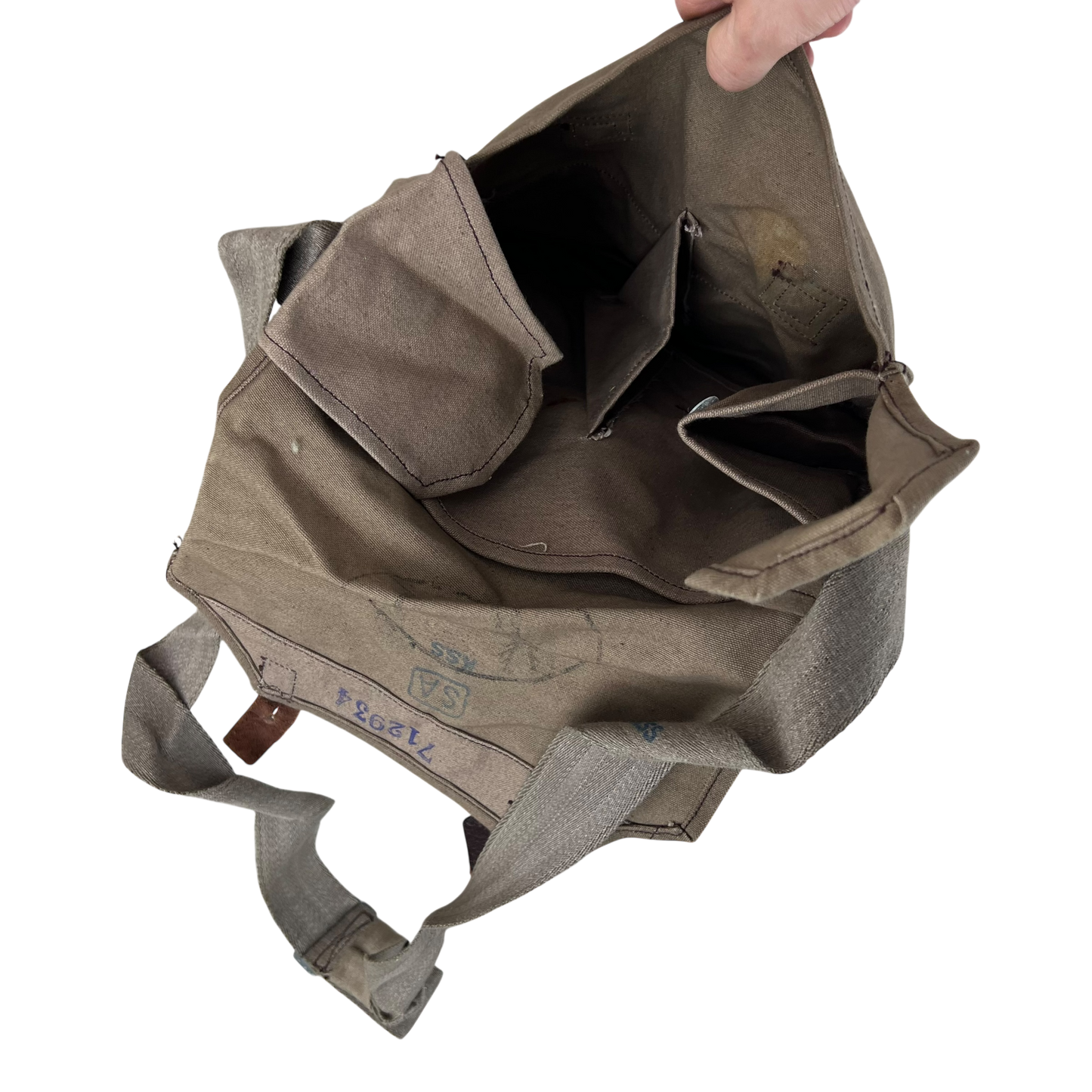 Finnish Army M39 Gas Mask Respirator Bag