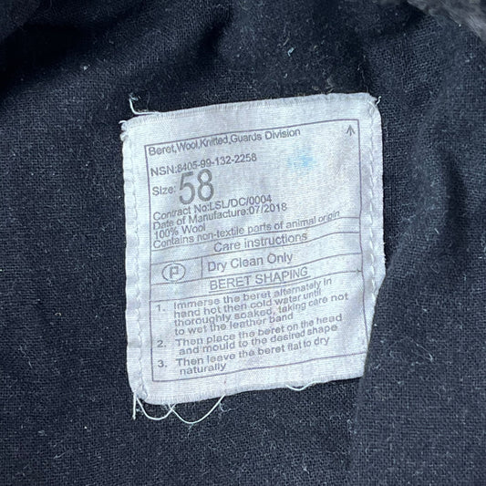 British Army Beret - King Edward VI School Cadet's - Medium 58cm