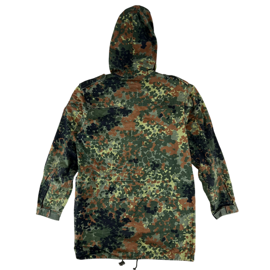 German Army Flecktarn Camouflage Combat Parka - Large GrNr 12