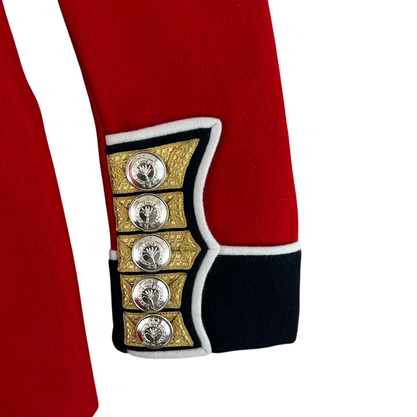 British Army CQMS & Sergeants Bandsman's Tunic Jacket w/ Wings - Welsh Guards - X Small