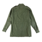 British Army Mens Olive Green Cotton Shirt Long Sleeve - Large C16.5